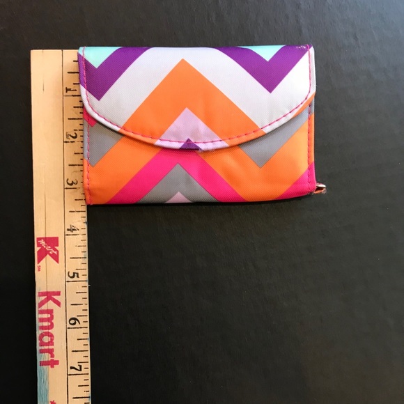 Zig Zag Wallet Cell Phone Case COLORFUL Small - Picture 5 of 5
